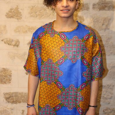 Tshirt kimono wax homme femme