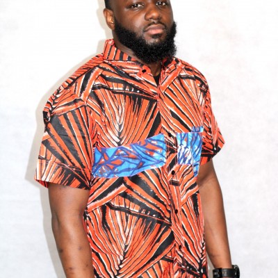 Chemise chemisette wax homme africain boubou