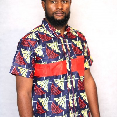 chemisette chemise wax homme africain boubou